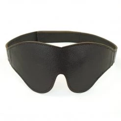 Bondage Spartacus Classic Cut Brown Leather Blindfold