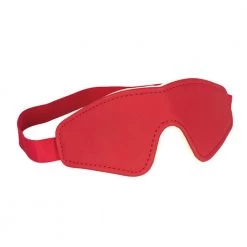Spartacus Pu Blindfold With Plush Lining
