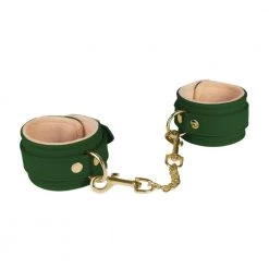 Spartacus Pu Wrist Cuffs With Plush Lining