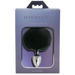 Sportsheets International Sportsheets Midnight Metal Bunny Butt Plug