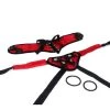 Sportsheets International Sportsheets Red Lace Corset Strap On Harness Dildos