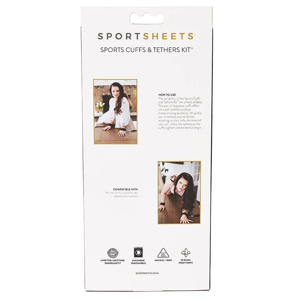 Sportsheets International Bondage Sportsheets Sports Cuffs And Tethers Kit 9 Sportsheets International Bondage Sportsheets Sports Cuffs And Tethers Kit