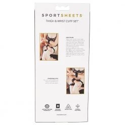 Sportsheets International Bondage Sportsheets Thigh & Wrist Cuff Set
