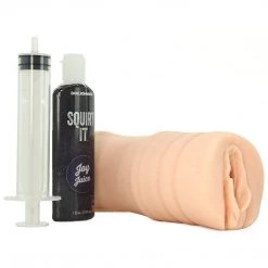 Doc Johnson Squirt It UltraSkyn Squirting Pussy Male Masturbator