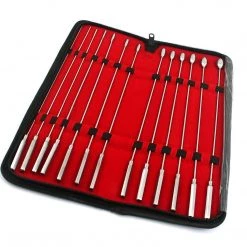 Rouge Group Ltd Stainless Steel 12 Piece Rosebud Urethral Sound Kit