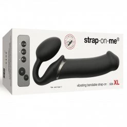 Strap-On-Me Vibrating Bendable Strap-On - XL Dildos