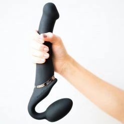 Strap-On-Me Vibrating Bendable Strap-On - XL Dildos