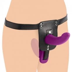 XR Brands Strap U Double Take Vibrating Strap On Double Penetration Harness