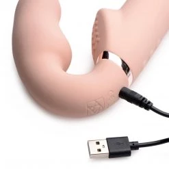 Xr LLC Strap U Ergo-Fit Twist Vibrating Strapless Strap On 32 Xr LLC Strap U Ergo-Fit Twist Vibrating Strapless Strap On