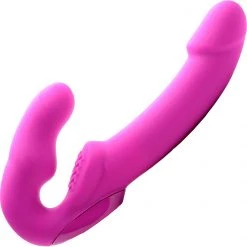 Xr LLC Strap U Evoke Rechargeable Vibrating Silicone Strapless Strap On