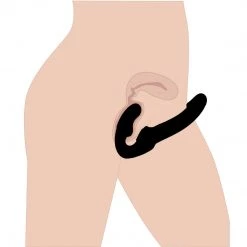 Xr LLC Strap U Evoke Rechargeable Vibrating Silicone Strapless Strap On