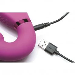 Xr LLC Strap U Evoke Vibrating Inflatable Strapless Strap-On Dildos