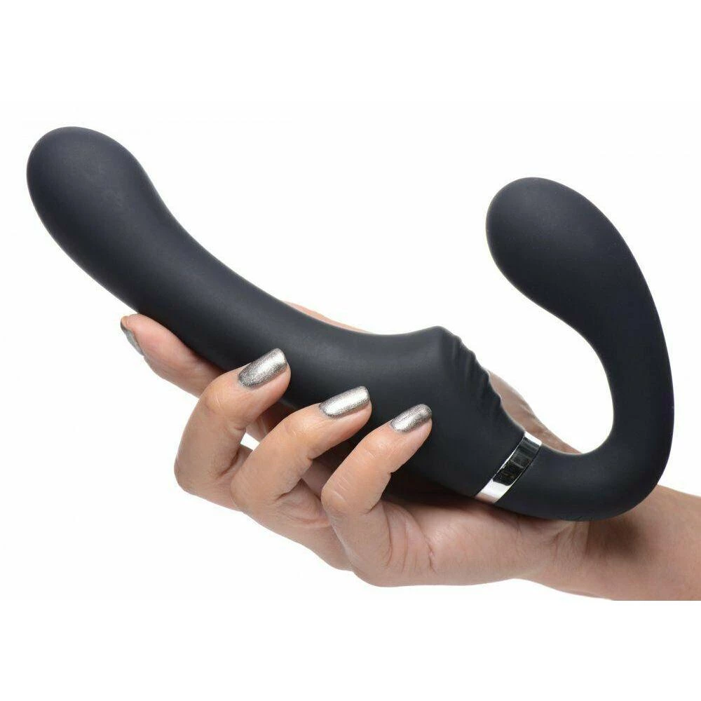 Xr LLC Strap U Mighty Rider Strapless Strap-On Vibe Dildos 4 Xr LLC Strap U Mighty Rider Strapless Strap-On Vibe Dildos
