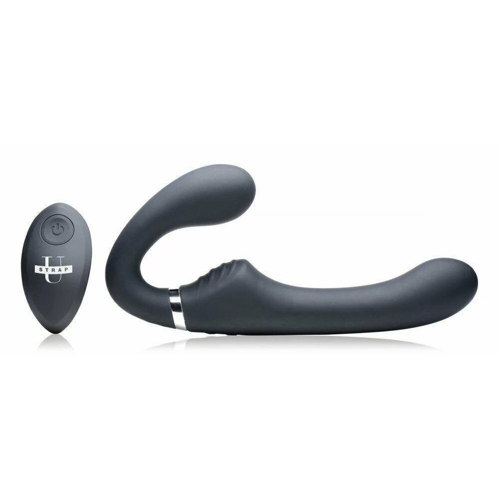 Xr LLC Strap U Mighty Rider Strapless Strap-On Vibe Dildos 5 Xr LLC Strap U Mighty Rider Strapless Strap-On Vibe Dildos