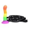 Xr LLC Strap U Proud Silicone Dildo With Harness