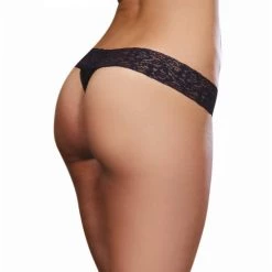 Dreamgirl International Stretch Lace Thong