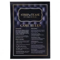 Creative Conceptions Strip Or Tease Game - It's Time To Play