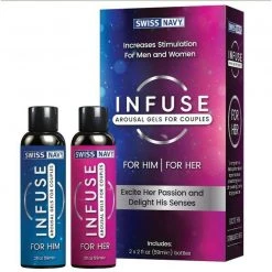 M.D. Science Lab Swiss Navy Infuse Arousal Gels For Couples