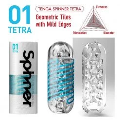 Tenga Usa INC TENGA Spinner 01 Tetra Stroker Male Masturbators