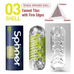 Tenga Usa INC Male Masturbators TENGA Spinner 03 Shell Stroker