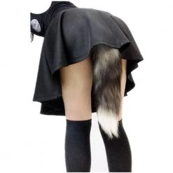 Xr LLC Anal Sex Toys Tailz Grey Fox Tail Butt Plug 16 Xr LLC Anal Sex Toys Tailz Grey Fox Tail Butt Plug