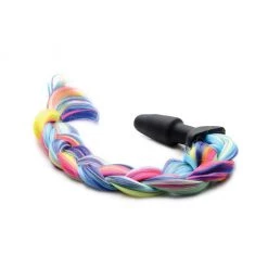 Xr LLC Tailz Rainbow Pony Tail Butt Plug Anal Sex Toys