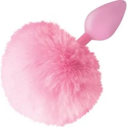 Icon Brands INC The 9's Cottontails Silicone Bunny Tail Butt Plug Anal Sex Toys