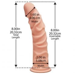 Doc Johnson The D Dual Density ULTRASKYN Dildo Dildos
