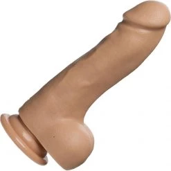 Doc Johnson The D Master D ULTRASKYN 7.5 Inch Dildo With Balls Dildos