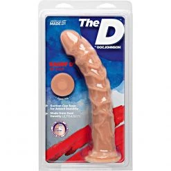 Doc Johnson The D Ragin' D 10 Inch Ultraskyn Dual Density Cock