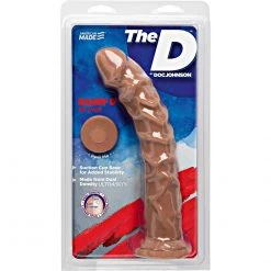 Doc Johnson The D Ragin' D 10 Inch Ultraskyn Dual Density Cock