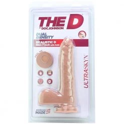 Doc Johnson Dildos The D Realistic D Slim 7 Inch Dildo
