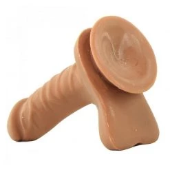 Doc Johnson Dildos The D Super D ULTRASKYN Dual Density 6 Inch Dildo