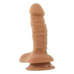 Doc Johnson Dildos The D Super D ULTRASKYN Dual Density 6 Inch Dildo