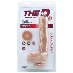 Doc Johnson Dildos The D Uncut 9 Inch ULTRASKYN Dildo