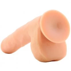 Doc Johnson The D Uncut 9 Inch ULTRASKYN Dildo With Balls Dildos