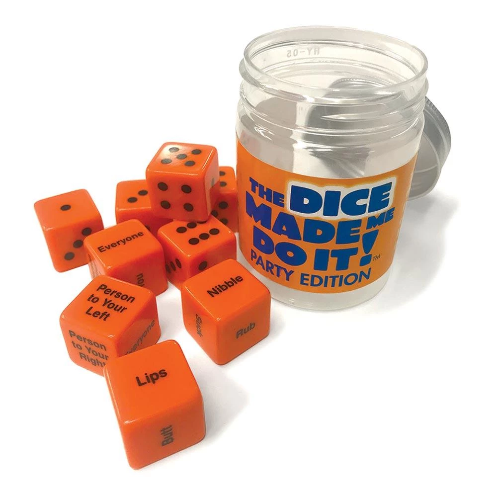 Little Genie Productions LLC The Dice Made Me Do It - Party Edition Adult Sex Games 4 Little Genie Productions LLC The Dice Made Me Do It - Party Edition Adult Sex Games