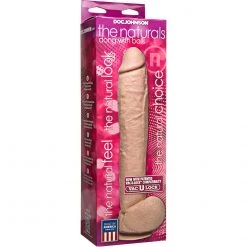 Doc Johnson The Naturals 12 Inch Huge Realistic Dildo
