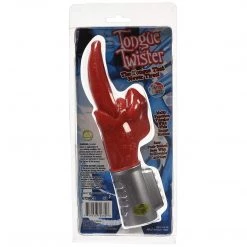 Golden Triangle Tongue Twister Vibrator - Red