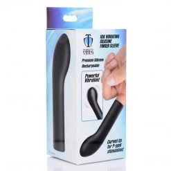 Xr LLC Trinity For Man 10x Vibrating Silicone Finger Sleeve Finger Vibrators