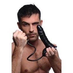 Xr LLC Dildos Trinity Vibes 7 Inch Inflatable Suction Cup Dildo