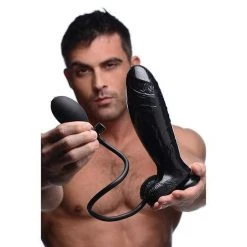 Xr LLC Dildos Trinity Vibes 7 Inch Inflatable Suction Cup Dildo