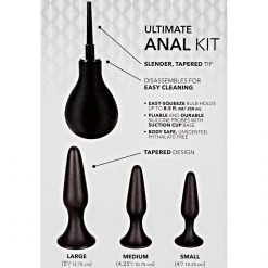California Exotic Novelties Ultimate Butt Plug Training Kit Anal Sex Toys