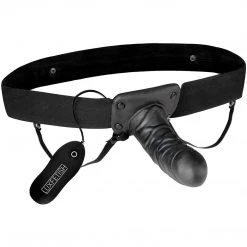 Electric Eel INC Dildos Unisex Vibrating Hollow Strap-On Dildo