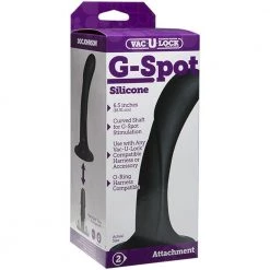 Doc Johnson Vac-U-Lock G-Spot Silicone Dildo Attachment