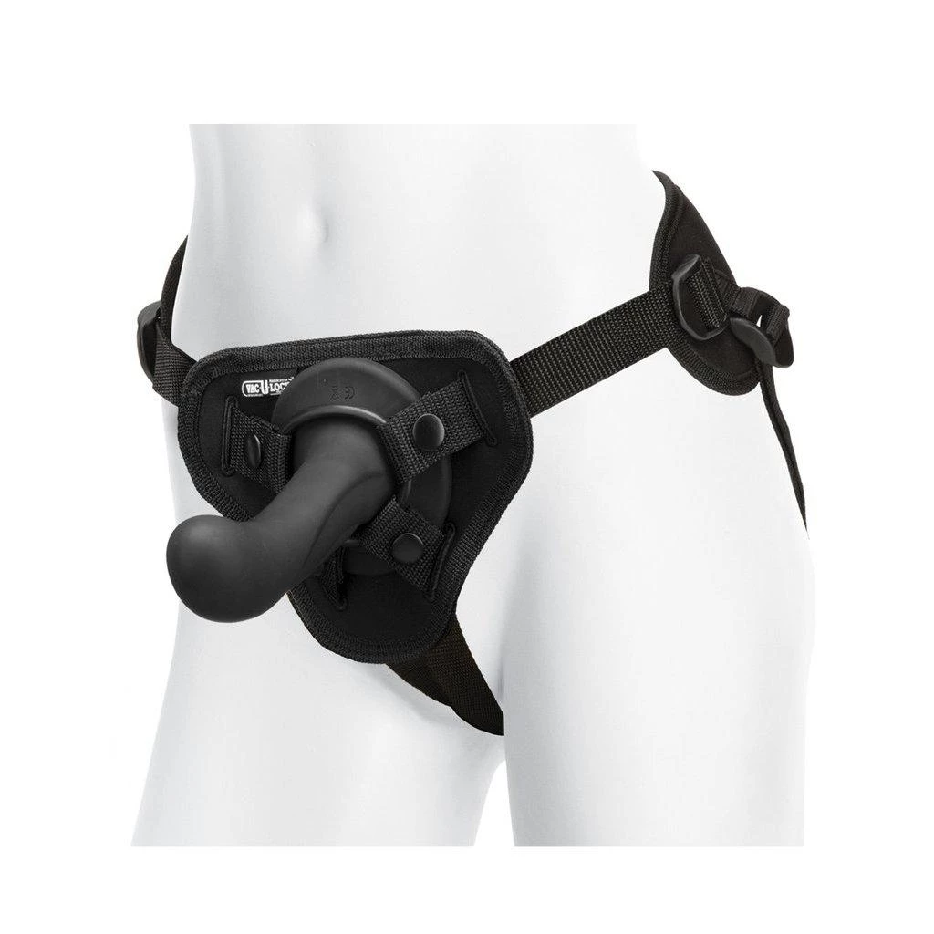 Doc Johnson Vac-U-Lock G Spot Vibrating Pleasure Set 4 Doc Johnson Vac-U-Lock G Spot Vibrating Pleasure Set