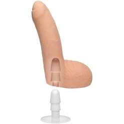 Doc Johnson Vac-U-Lock William Seed Dual Density 8 Inch Uncut Cock Dildos
