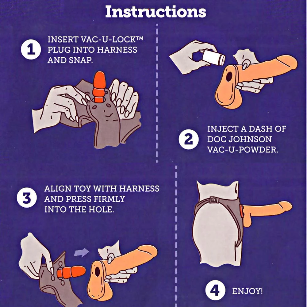 Doc Johnson Dildos Vac-u-lock 6 Inch Strap On Dildo - Caramel 5 Doc Johnson Dildos Vac-u-lock 6 Inch Strap On Dildo - Caramel