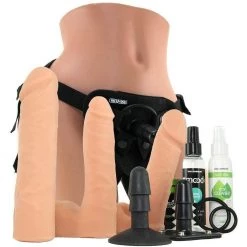 Doc Johnson Vac-u-lock Dual Density Experienced Set Vac-U-Lock Strap-Ons