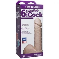 Doc Johnson Vac-u-lock Realistic Dildo Strap On Dildos